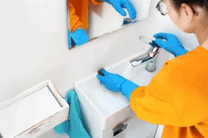 pulire il wc 