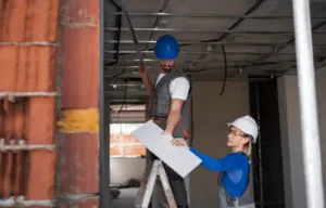 Operai ristrutturazione condominio